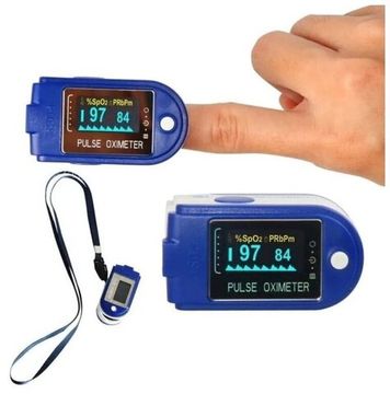 Портативный пульсоксиметр на палец Fingertip Pulse Oximeter LK88