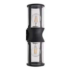 Уличный настенный светильник Arte Lamp MINCHIR A8306AL-2BK