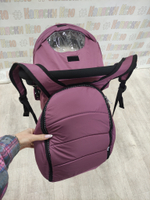 Санки-коляски Ника Детям 7-5SK ежевичный