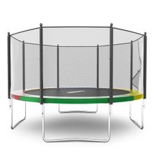 Батут UNIX Line Simple 12 ft (366 см) с внешней защитной сеткой, цветной