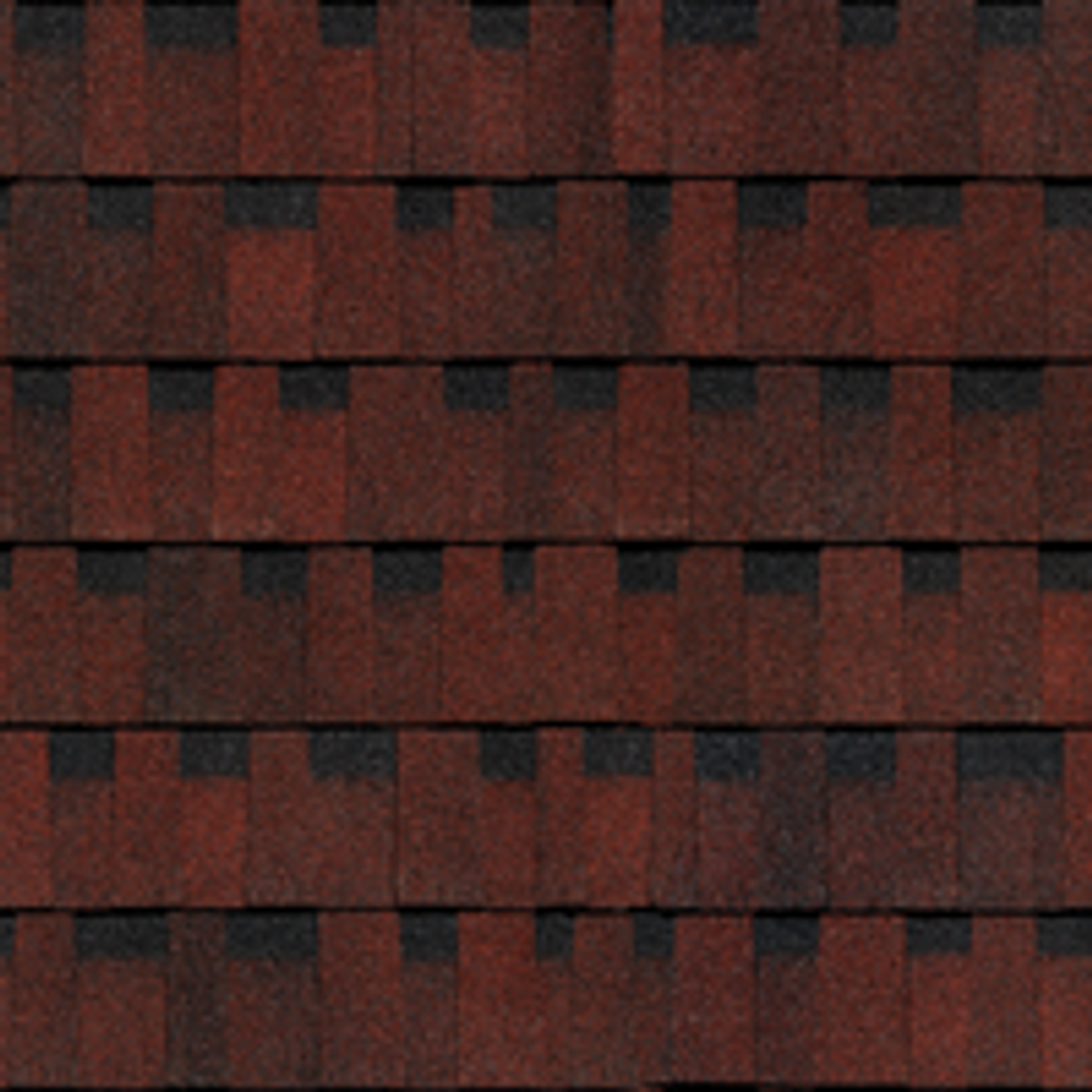 Ламинированная черепица Docke PIE DRAGON/ EUROPA/ Красный