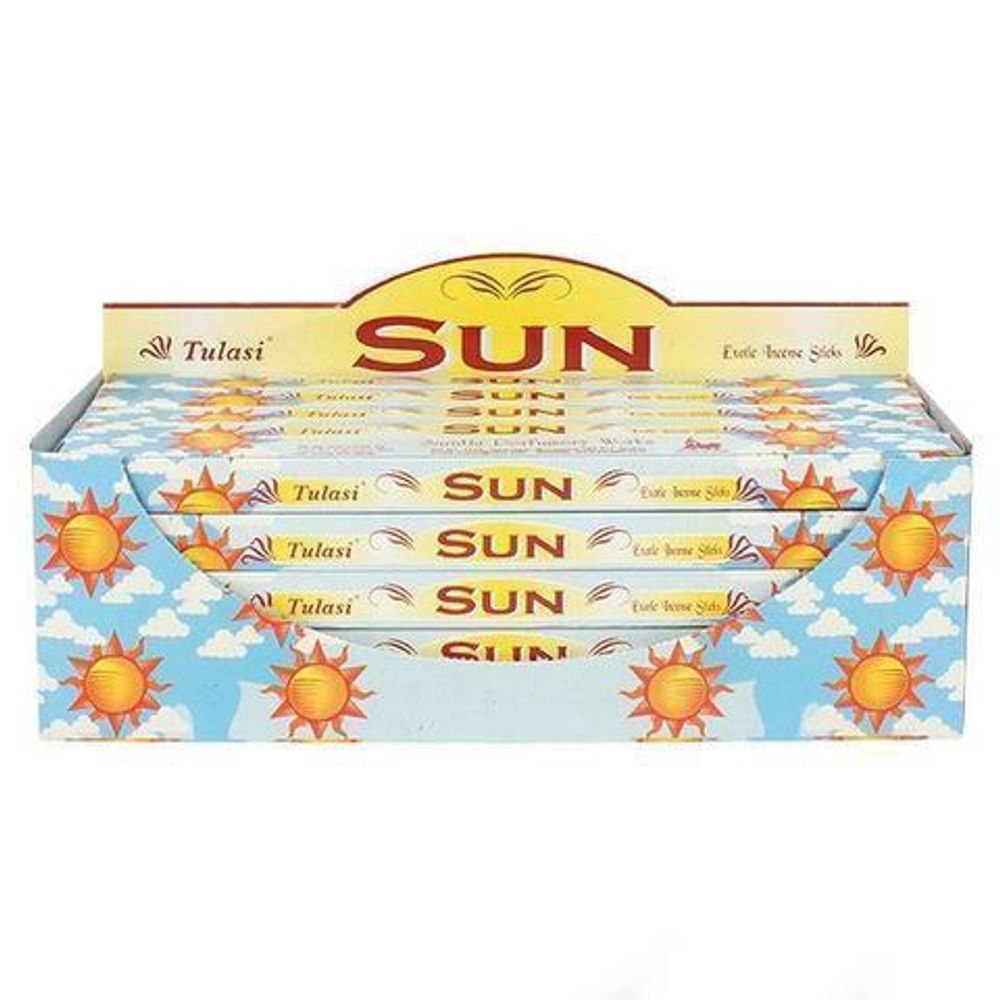 Tulasi Sun четырехгранник Благовоние Солнце