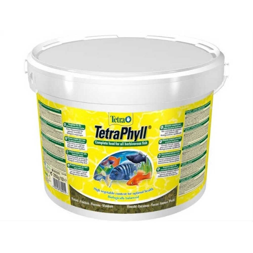 Tetra Phyll Flakes - корм для травоядных рыб (хлопья)