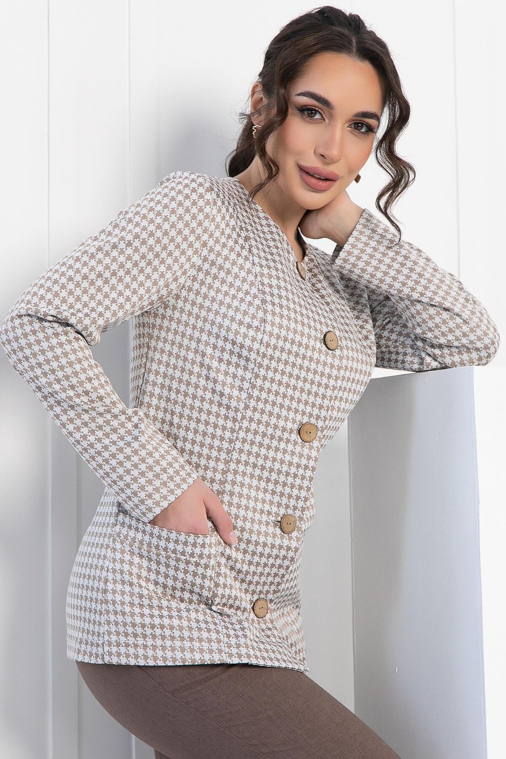 Жакет Джорджия (беж) Б12009 LT Collection