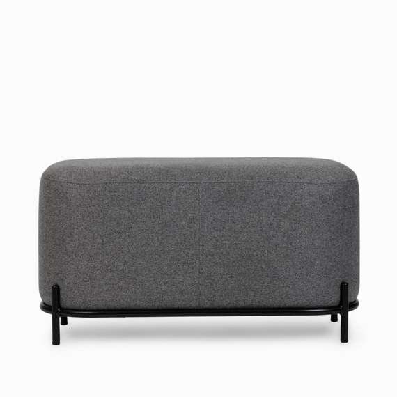 Пуф Pawai 80х45 см, тёмно-серый