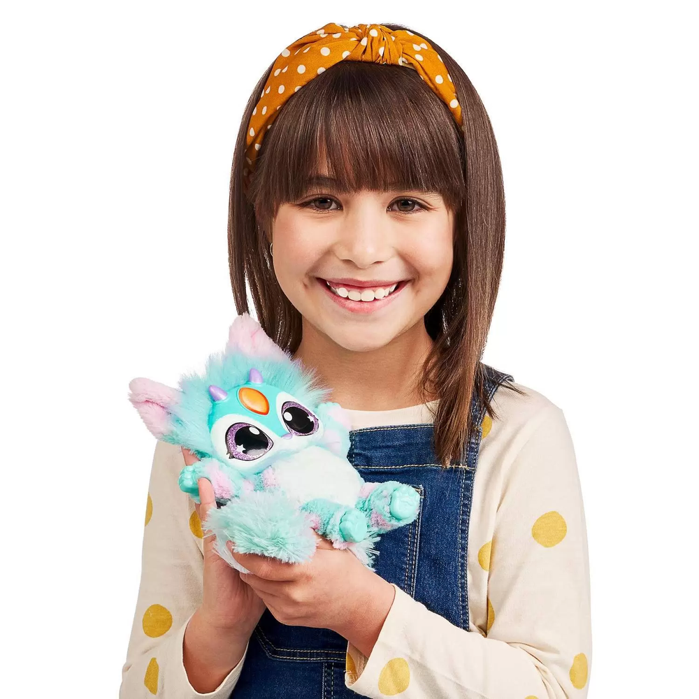 Magic Mixies Magical Misting Cauldron with Interactive 8 inch Blue Plush  - Большой интерактивный голубой котёл (30284)