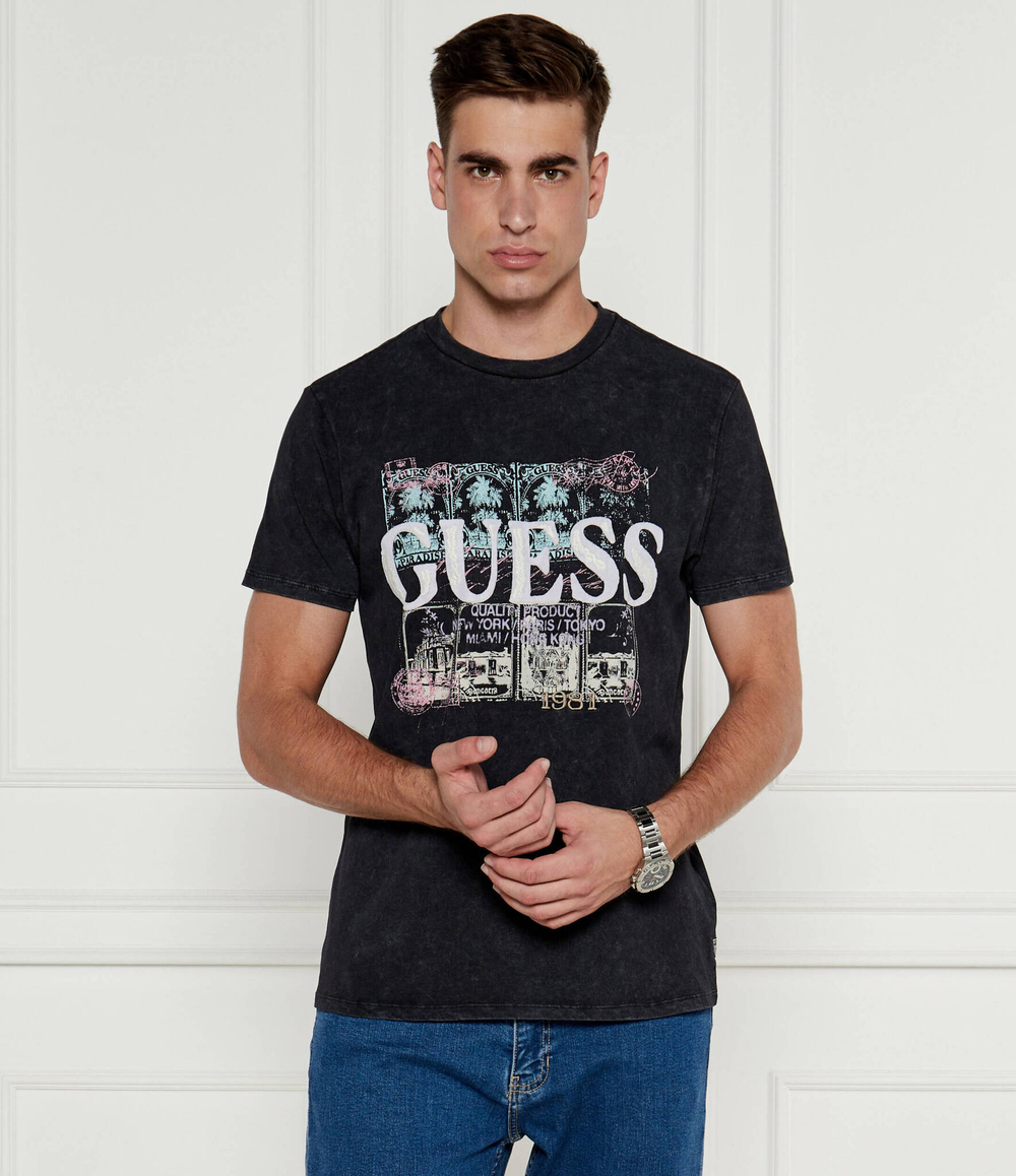 Футболка GUESS - черный(M4YI79 K9RM1)