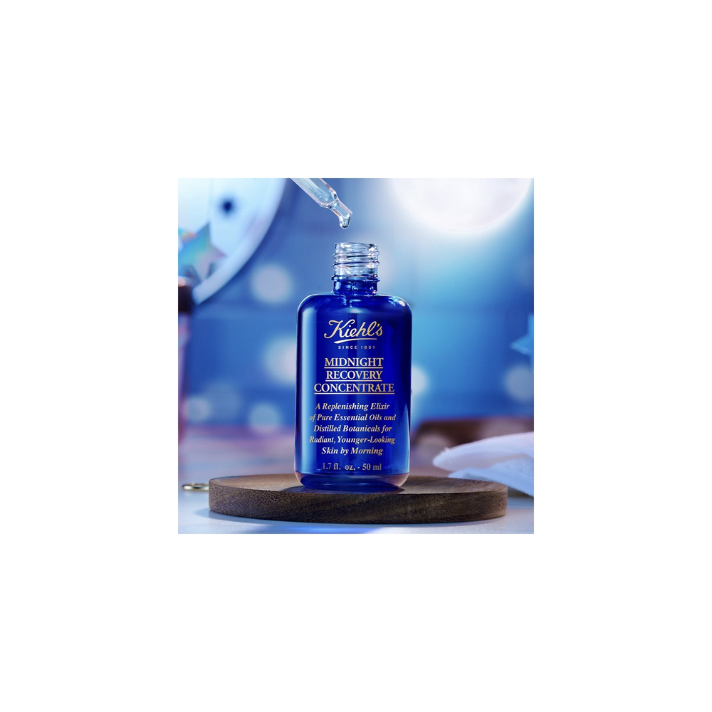 Kiehl's Midnight Recovery Concentrate - регенерирующая ночная сыворотка для всех типов кожи, включая чувствительную /   15  ml  / GTIN 3605970926137