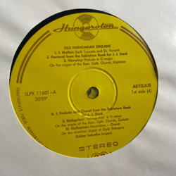 Винтажная виниловая пластинка LP Gabor Lehotka, Istvan Baroti, Old Hungarian Organs Органы Венгрии (Венгрия 1972)