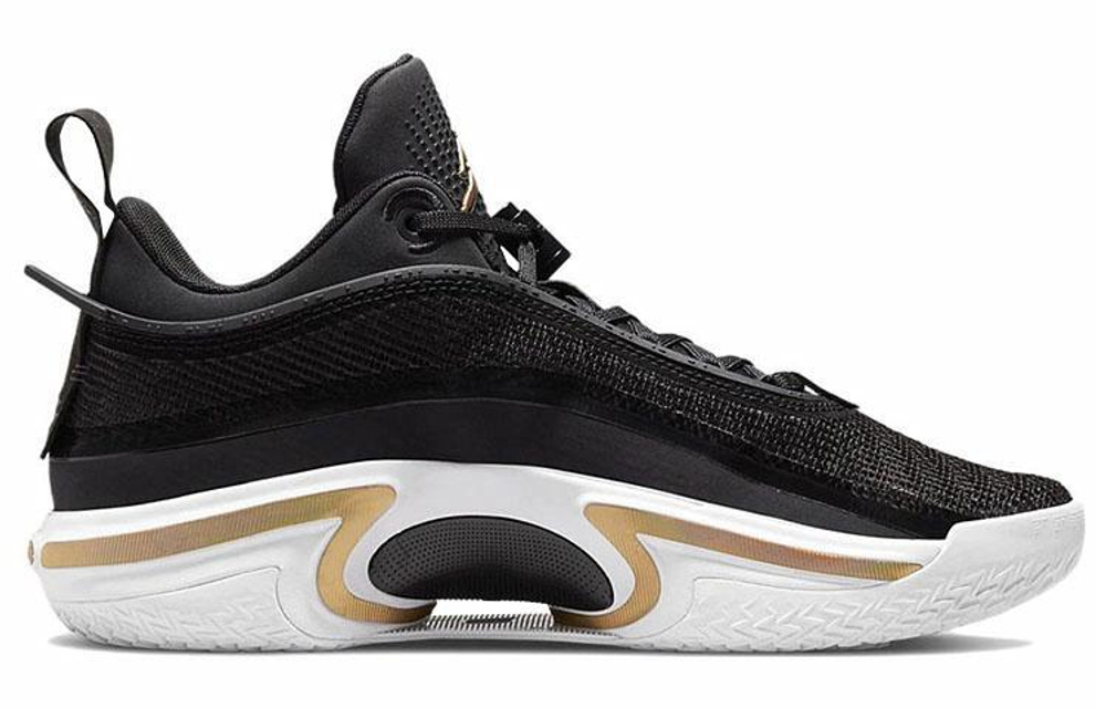 Кроссовки Jordan Air Jordan 36 Low Pf Black Gold Tpu