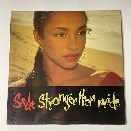 Винтажная виниловая пластинка LP Sade Stronger Than Pride (Spain 1988)