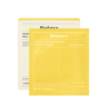 BIODANCE Гидрогелевая маска для сияния с Витамином C и ниацинамидом Radiant Vita Niacinamide Real Deep Mask