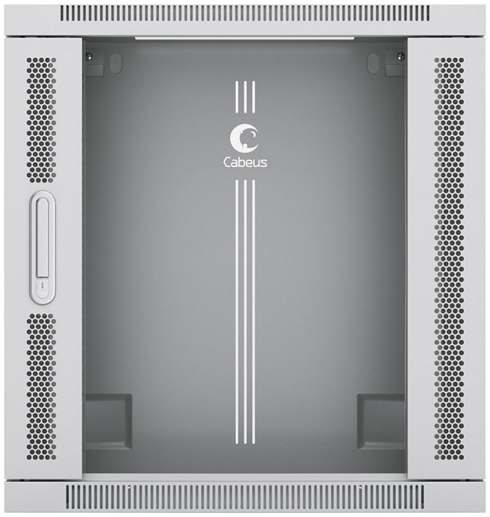 Шкаф настенный 19", 15U Cabeus SH-05F-15U60/60-R