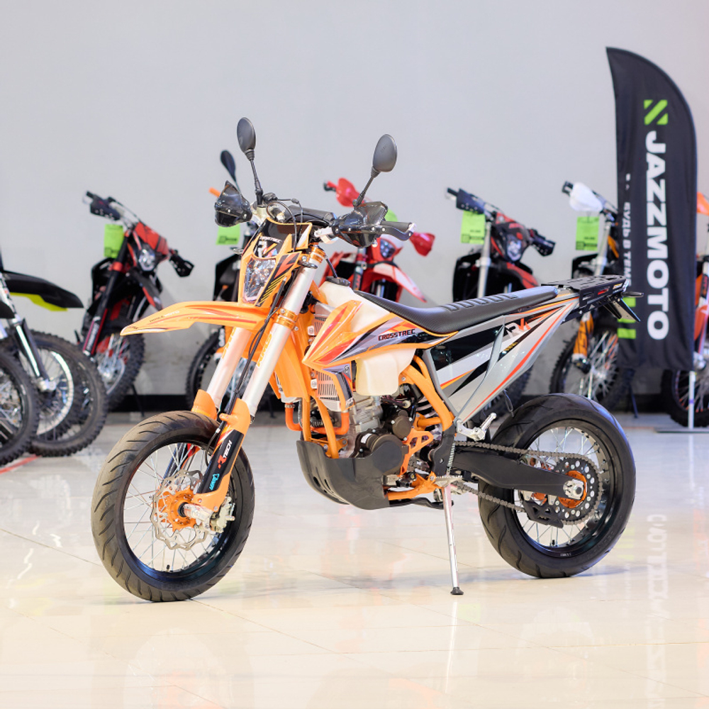 Мотоцикл Regulmoto Crosstrec MOTARD 300 21/18 Оранжевый ПТС