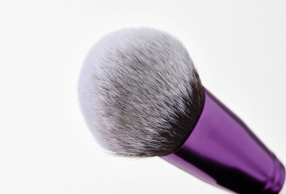 Кисть круглая для румян, контурирования, пудры и тона многофункциональная ManlyPro - К105*