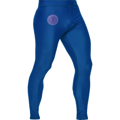 Компрессионные штаны Hardcore Training Base Blue