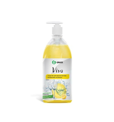 Средство для мытья посуды Viva Grass. 1 л.