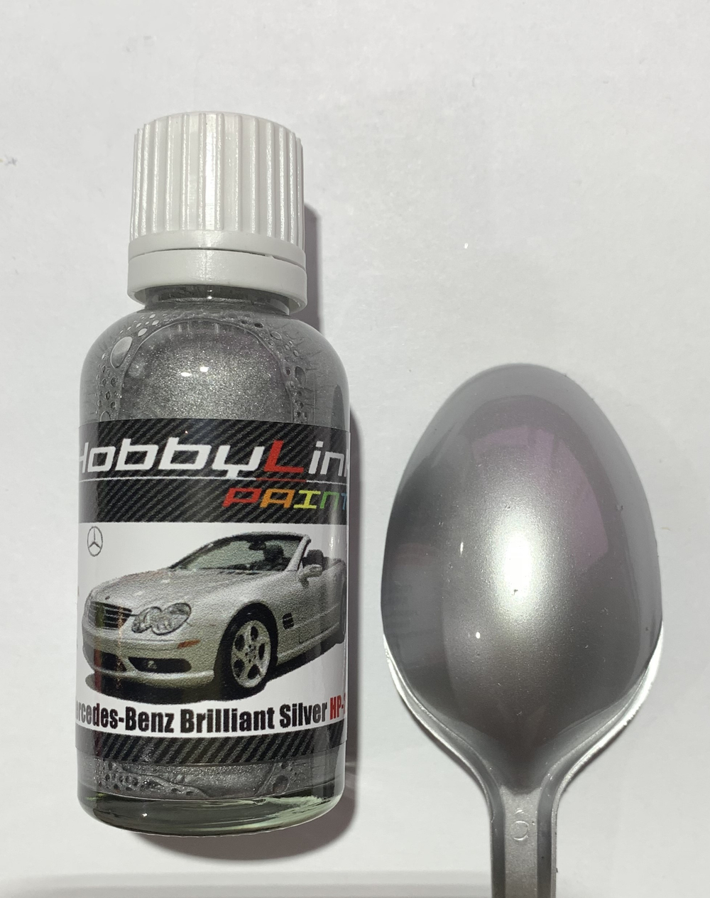Краска лаковая HobbyLink Mercedes-Benz Brilliant Silver HP-2204