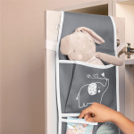 Кармашки для детского сада на резинке. Слоник