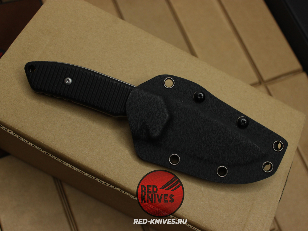 Нож фикс Wilderness - рукоять черный G10