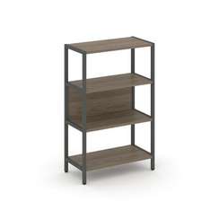 Shelf System Односекционный стеллаж трехярусный SN.STM-311 Вяз Благородный/Металл Антрацит 810*400*1
