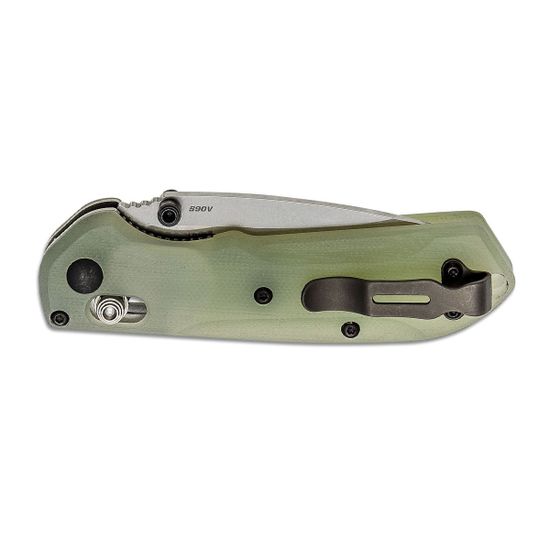 Складной нож Benchmade 565-2101 Mini Freek c клинком из стали CPM-S90V, рукоять G10