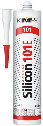 Герметик силиконовый универсальный Коричневый, 310мл, 101Е KIM TEC