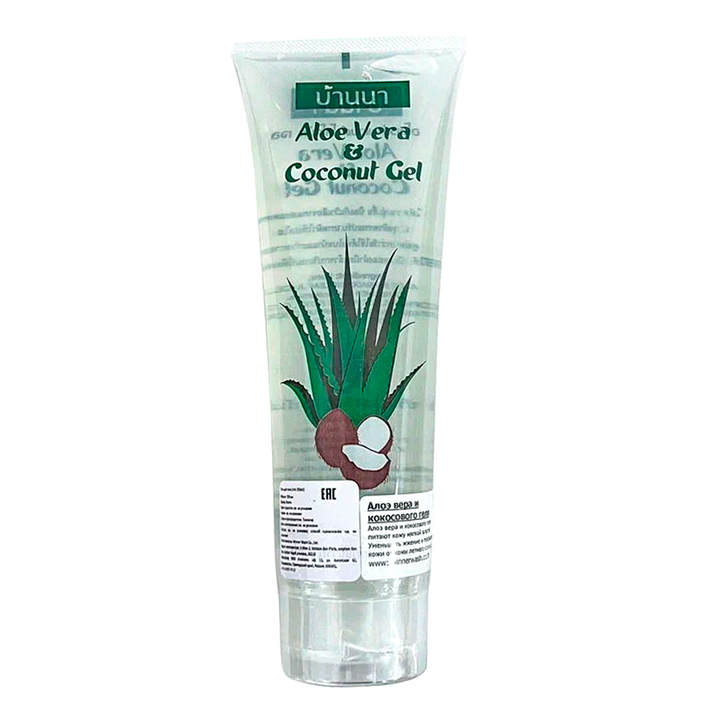 Гель для тела Banna Aloe Vera & Coconut Алоэ Вера и Кокос 100 мл