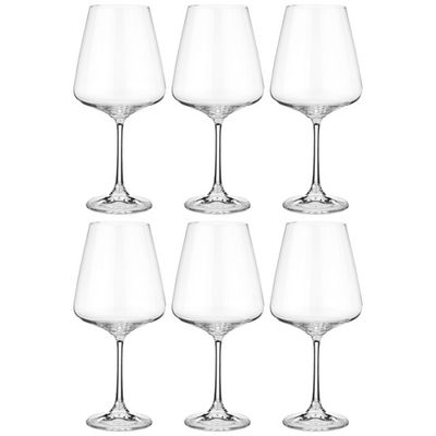 Бокалы для вина Bohemia Crystal