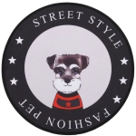 Коврик - лежанка для животных «ЛАПУСИКИ», мистер Тайсон, цвет как на фото d-60см (лейбл)