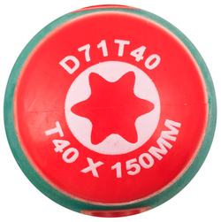 D71T40 Отвертка стержневая TORX® ANTI-SLIP GRIP, T40х150