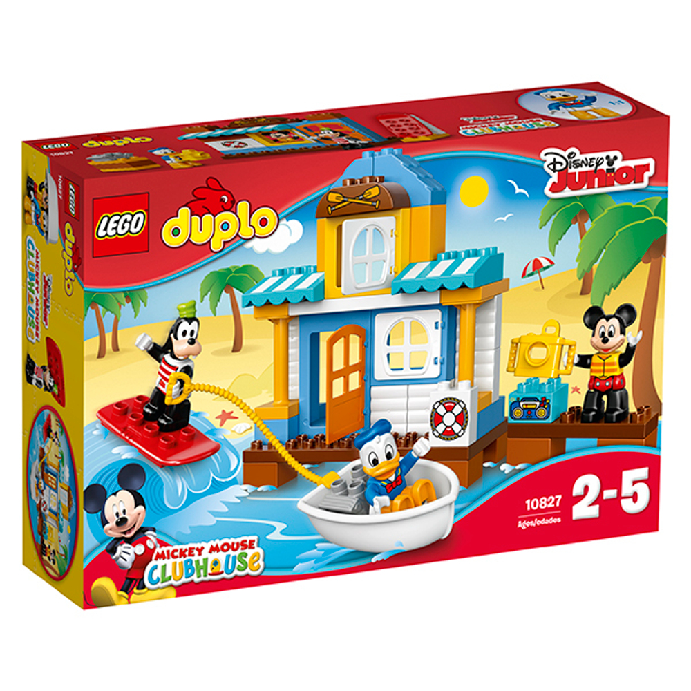 LEGO Duplo: Домик на пляже 10827 — Mickey Mouse Clubhouse — Лего Дупло