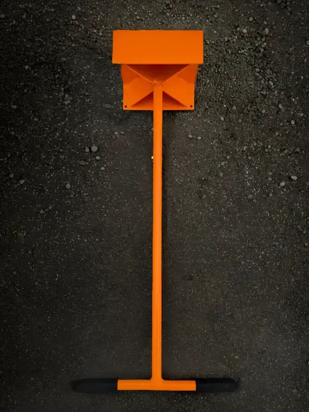 Трамбовка ручная 240х240 разборная для уплотнения асфальта, грунта, песка, щебня. ТМ-24