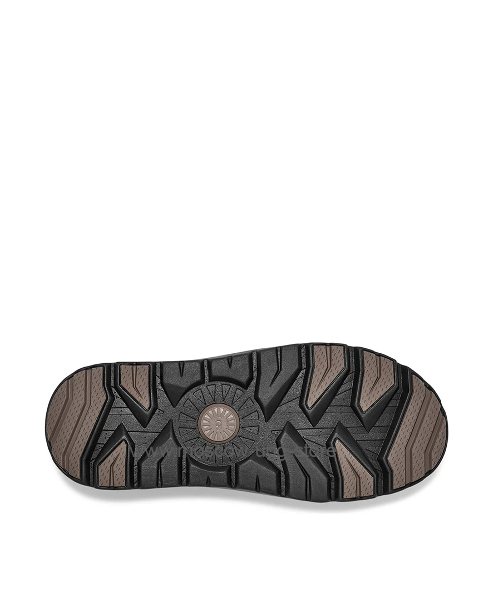 MENS TASMAN WEATHER HYBRID SLIPPER-Smoke Plume Black