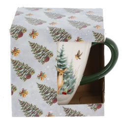 GAEM Кружка "Олени", 480 мл, L14 W9 H13 см