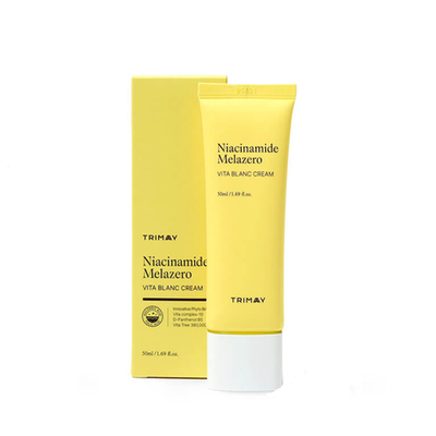 Осветляющий крем c ниацинамидом и витаминами Trimay, Niacinamide Melazero Vita Blanc Cream" 50 мл