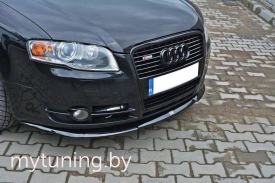 Накладка на бампер передний для AUDI A4 B7 (04-07)