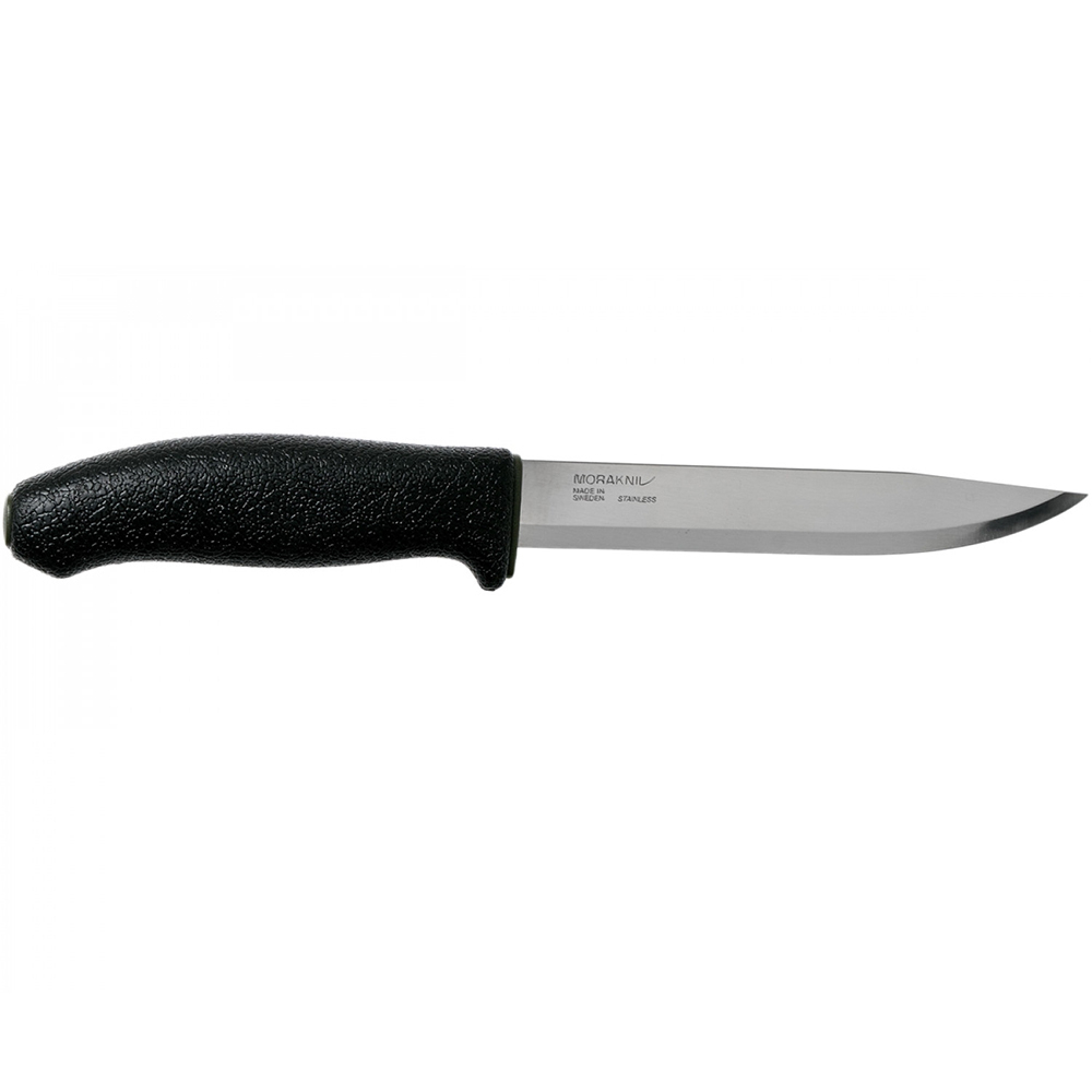 Нож Morakniv 748 MG, нержавеющая сталь, резиновая ручка