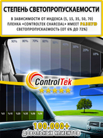 Пленка тонировочная CHARCOAL 05 ControlTek, (на отрез)
