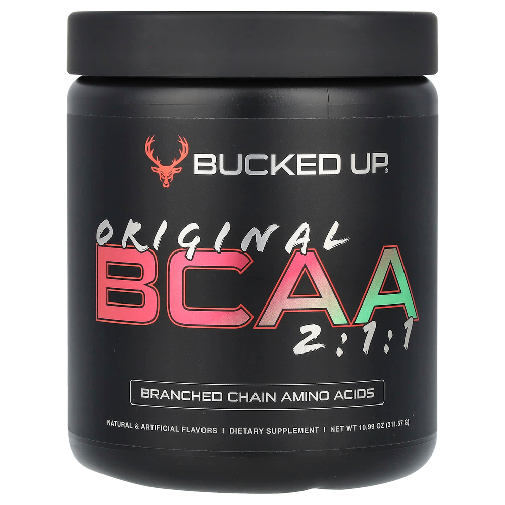 Bucked Up, Original BCAA 2:1:1, клубничный мохито, 311,57 г (10,99 унции)