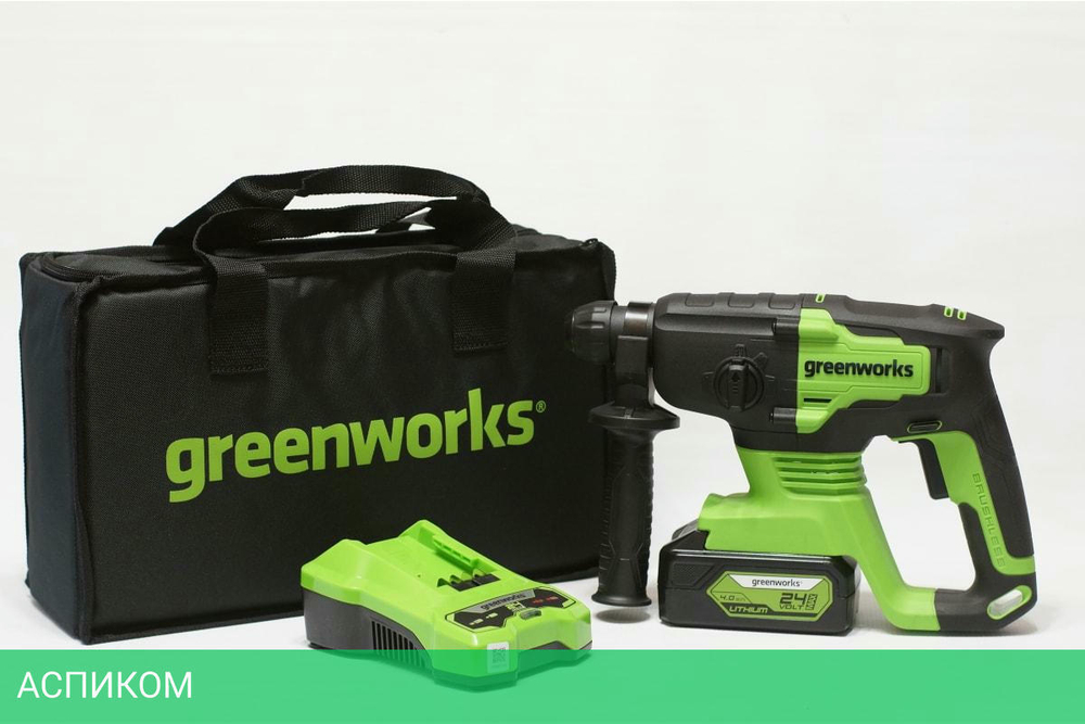Перфоратор Greenworks GD24SDS2 (3803007UB)