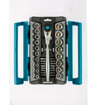 Слесарно-монтажный Gross 14144, 36 предм., черный/синий