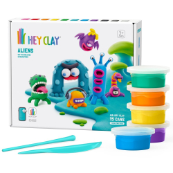 Hey Clay - Инопланетяне пластиковая масса + аксессуары HCL15019 / артикул   HCL15019  / GTIN 5904754607865
