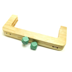 Фермуар деревянный Бежевый