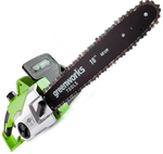 Цепная пила электрическая Greenworks GCS1840 1800W, шина 40см, цепь 56 зв, 3/8, 1.3 20027