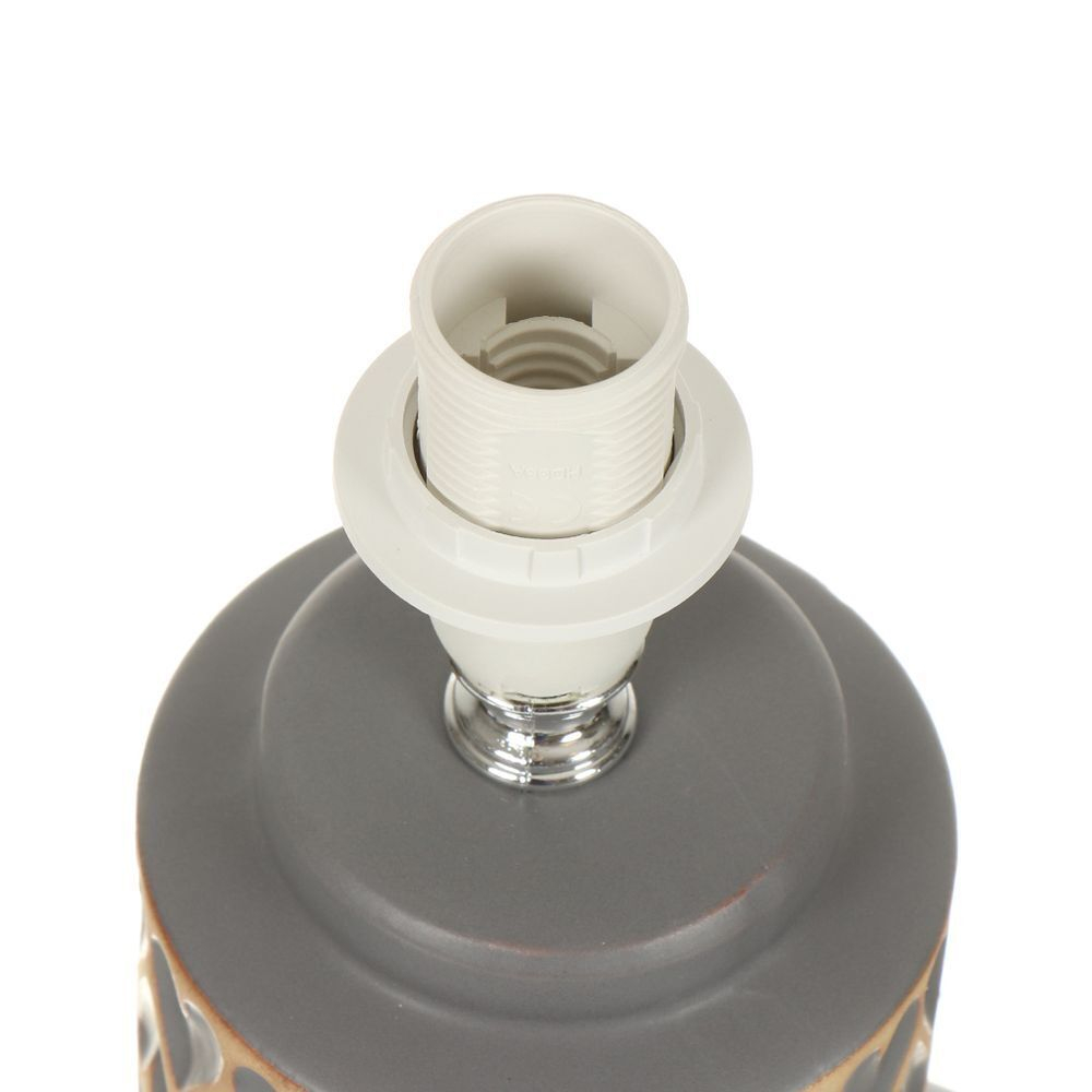 Светильник настольный E14, серый, Y9-070