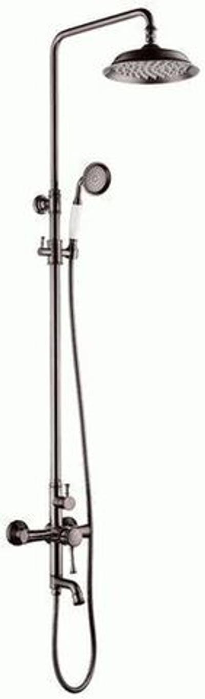 душевая система LEMARK Peretto "Тропический дождь", чёрный кофе LM6362RB