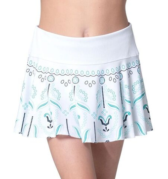 Теннисная юбка для девочки Lucky in Love Girls Eyelet You Win - white