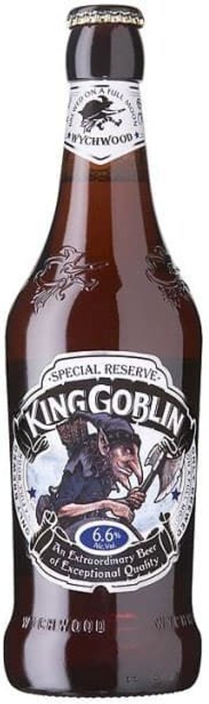 Пиво Вичвуд Брювери Кинг Гоблин / Wychwood Brewery King Goblin 0.5 - стекло