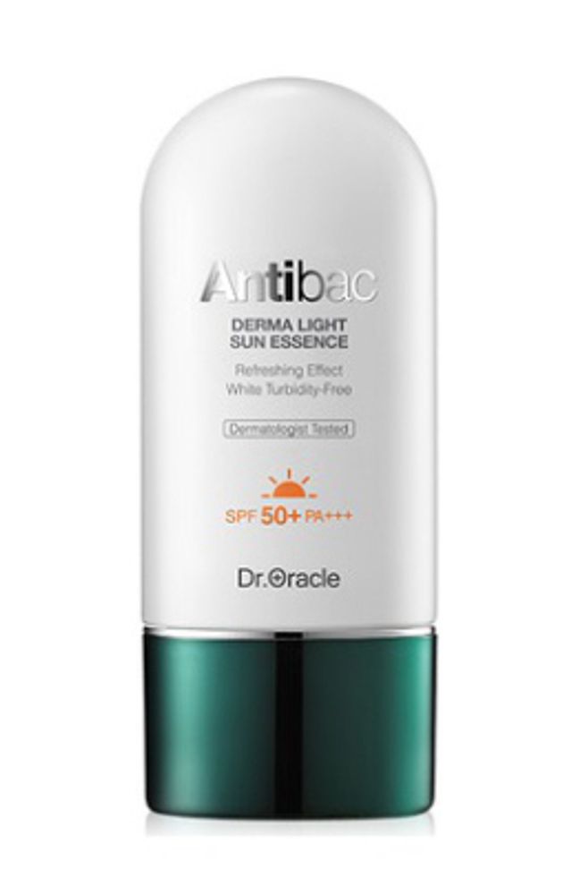 Dr Oracle Antibac Derma Light Sun Essence SPF50 PA++ Антибактериальный легкий солнцезащитный крем SPF50